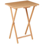 Folding TV Tray Table ,Portable .
Lightweight Solid Rubberwood Space Saving
Easy Storage No Assembly Required Compact Design