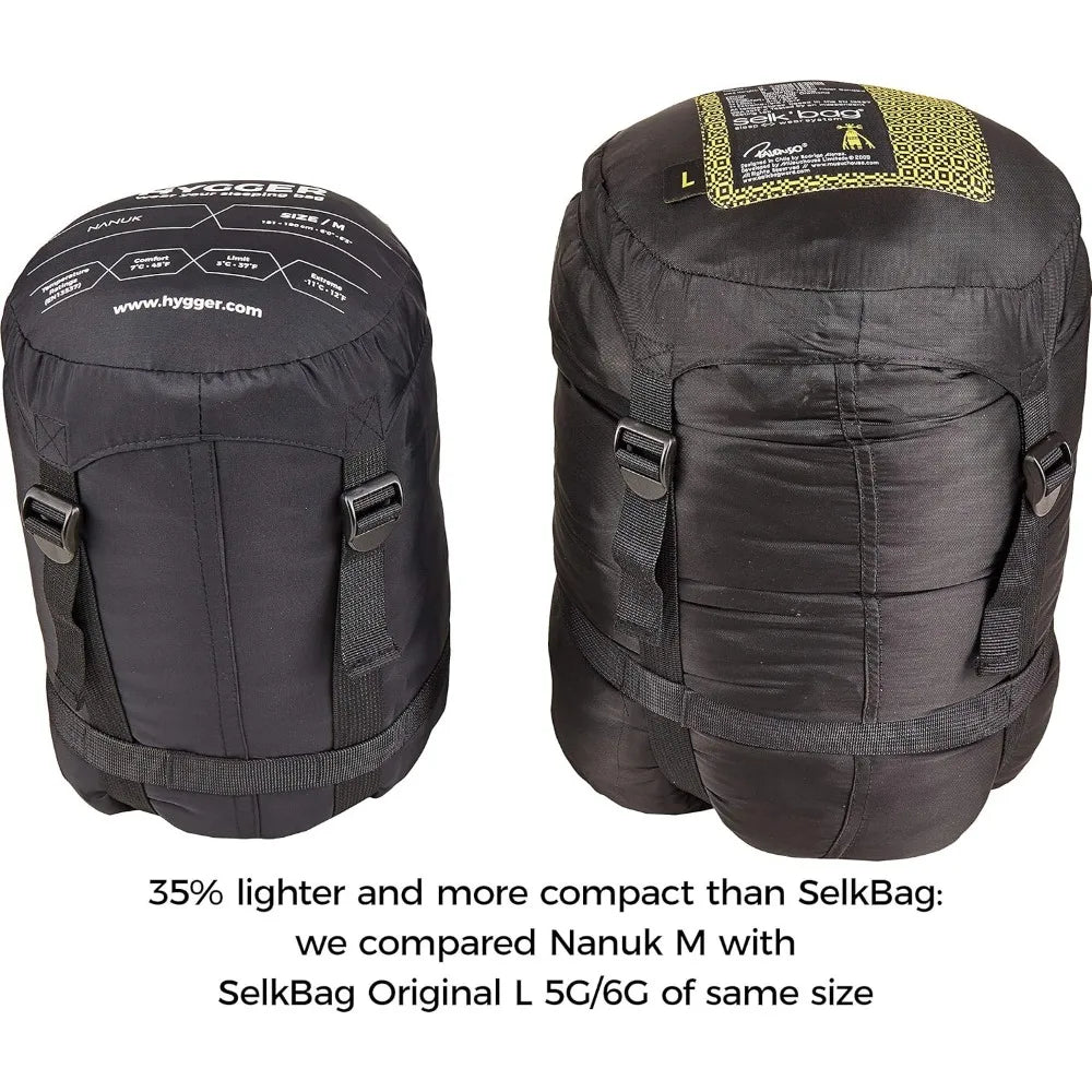 Warm Lightweight Sleeping Bag with Legs and Arms, 
Thinsulate Filling for Small Pack Size, Ideal for Outdoor Adventures