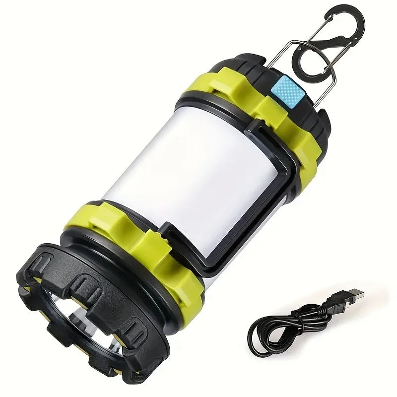 Rechargeable LED Camping Light 1000LM Lantern, Flashlight,   6 Modes 4000mAh 
Power Bank for Power Outage Hurricane Outdoor Hiking
