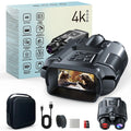 Night Vision Binoculars 4K Infrared 
5000mAH Rechargeable 8X Digital Zoom 600 Meters
Darkness Goggles for Hunting & Surveillance