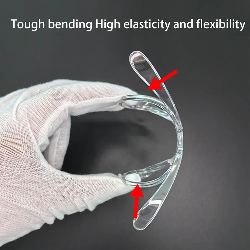 Prescription Ski Goggles Rx Insert Ski Goggles Insert Adapter Professional Transparent Flexible Bendable Goggles Accessories