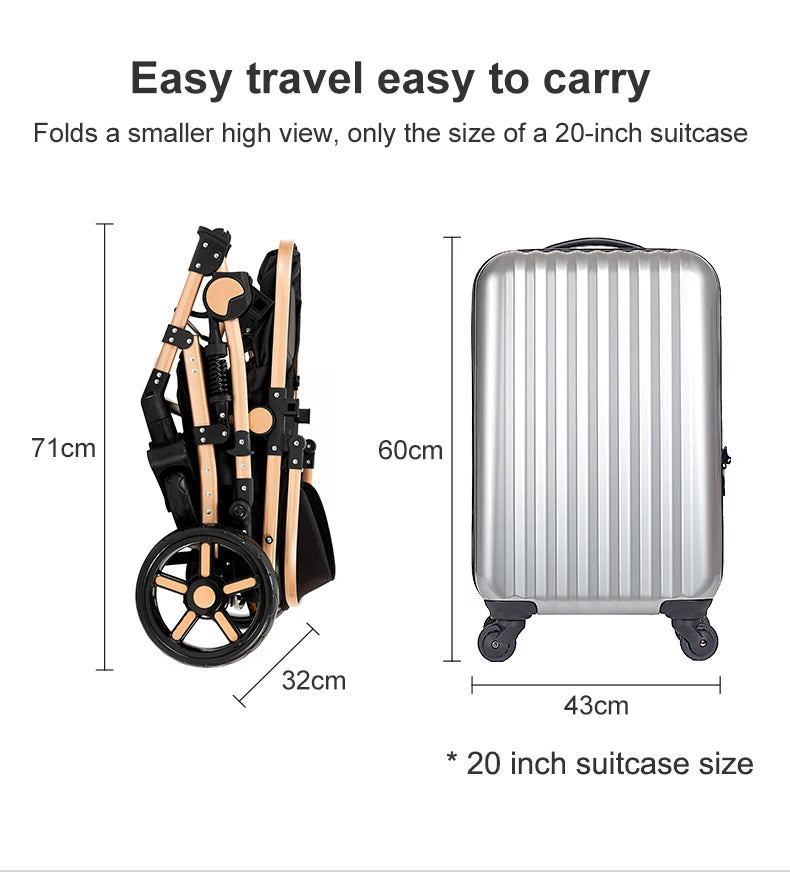 Stroller,Baby stroller,baby accessories,baby cars,Stroller 3 in 1,Convertible Bassinet Push,Light stroller,2 in 1 Baby Stroller,