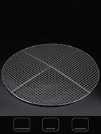 Stainless Steel 304 Food Grade 8-75CM 
Round BBQ Barbecue Grill Wire Grid Mesh Net