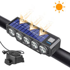20LED Solar Bicycle Horn 
Light Power Display 
Cycling Safety                   Front Lamp 4000mAh High Brightness