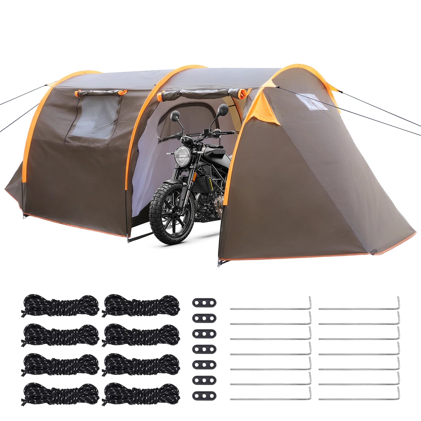 Oxford 2-Person Bikepacking Tent 
Windproof-- Lightweight-- Rainproof Waterproof
 Motorcycle Tent for Camping Hiking Cycling