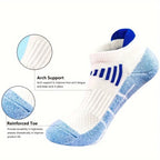 6 Pairs of Women's Sports Compression Socks -
Low-top-- Breathable-- Moisture-wicking, 
Suitable for Running and Outdoor Sports