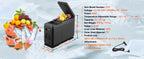 SucceBuy 8L Car Refrigerator , 
Car Armrest  Single Zone Freezer
 -4℉-68℉ Adjustable Range 12/24V DC and Cooler