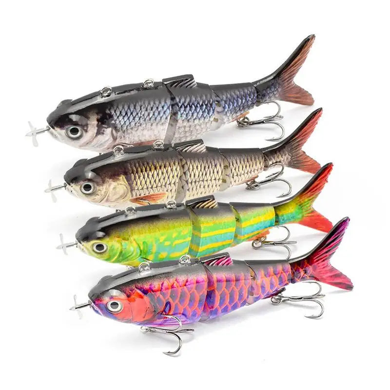 Robotic Fishing Lure USB Rechargeable Self Swimming  Smart Lure Automatic
