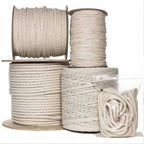 100m Cotton Rope Weaving Craft , 
Making String Cord ,Woven Thread Lanyard Crossed-stitch Accessory for 3mm