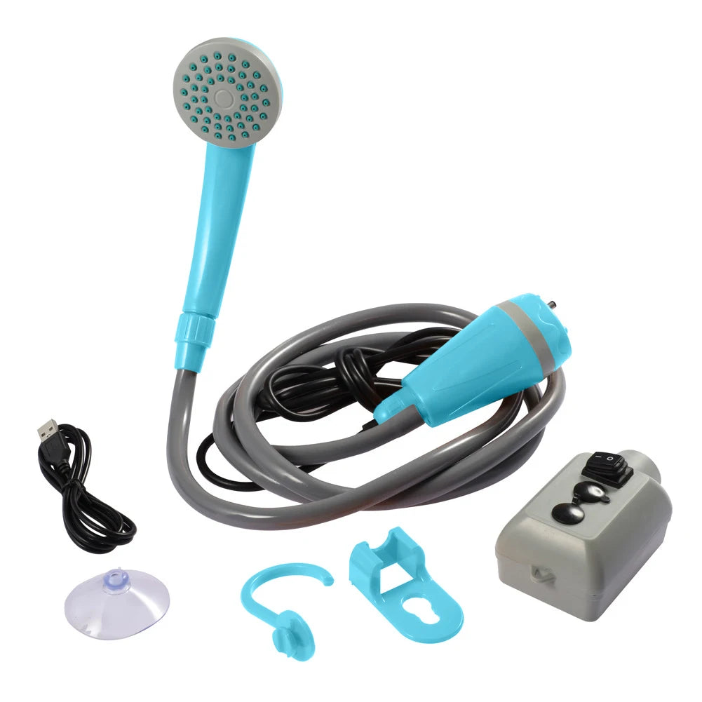 Portable Shower for Camping
Rechargeable , Pump Electric ,  Portable for  Hiking ,Traveling