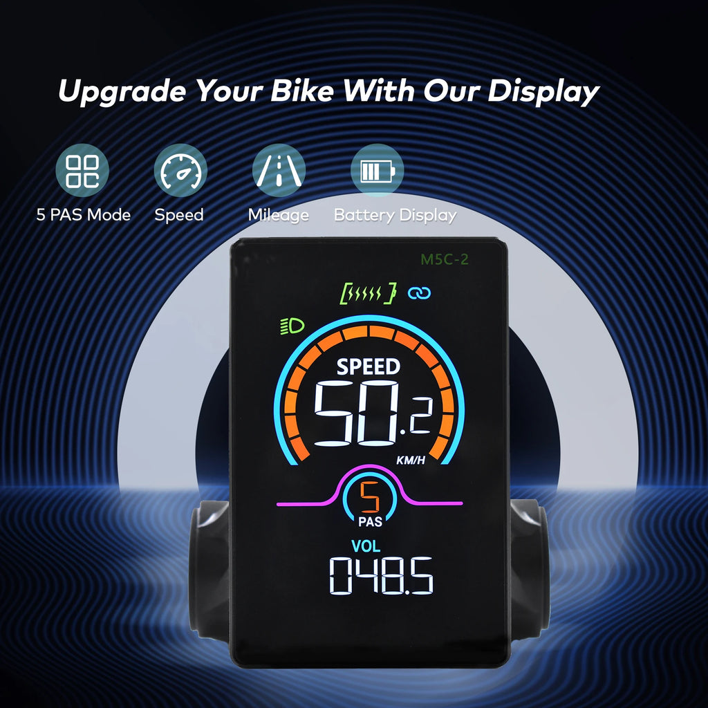 [Haytrix-US] Fatbike V20 Screen 
EBike LCD Display Bicycle Speedometer Cycling Computer