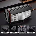 LED   Bike Handlebar Flashlight
USB Rechargeable Mountain Bike Lamp
Waterproof
