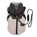Winter Pet Dog Jacket With Harness 
Warm Dog Clothes For Labrador
 Waterproof Big Dog Coat ,Chihuahua ,French Bulldog Outfits