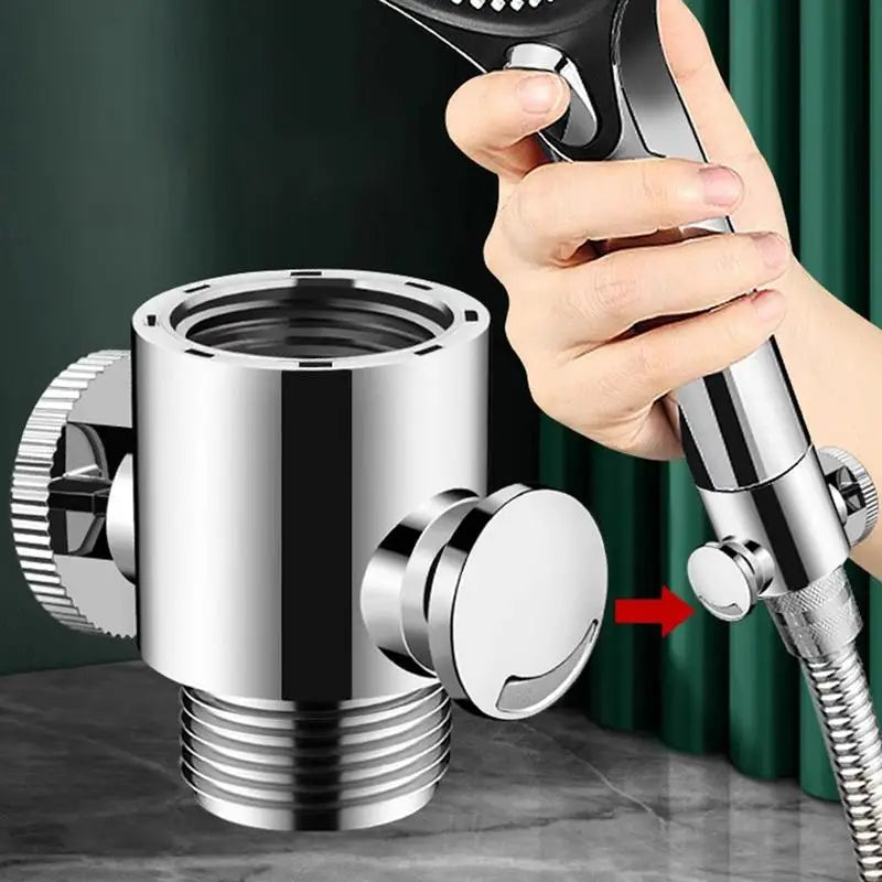 Shut-off Valve , Quick Leakproof Regulator,  Pressure Restrictor
Water Control Shower Head