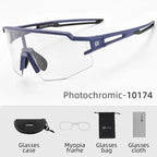 ROCKBROS Cycling Glasses Photo chromic Eye  Windproof Sport glasses
