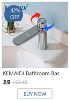 KEMAIDI Multifunctional Shower Panel Tower with Rainfall Waterfall Bathroom Shower Column Bath Shower Systerm W/ Massage Jets