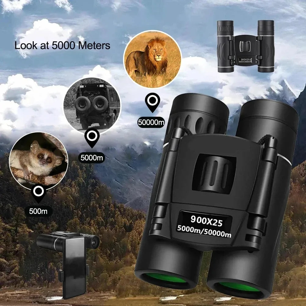 High Magnification - High-definition Night Vision
Outdoor Travel 
Mobile Phone Concert with Binoculars