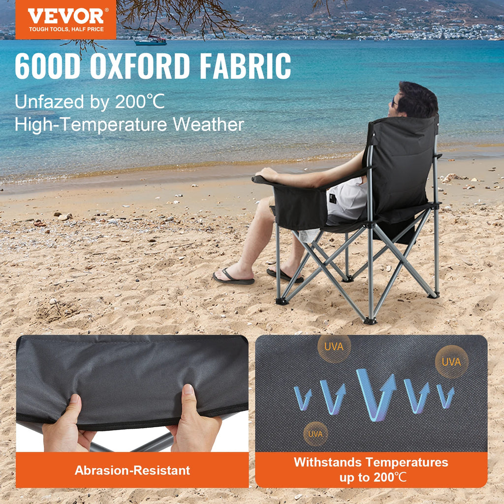SucceBuy Outdoor Camping Chair 350lbs High Load Ultralight Folding Chair , for Beach , Hiking,  Picnic, Fishing