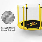 Trampoline Safety Net UV-Resistant Garden  Replacement For 1.2M/1.4M/1.5M 6 Pole Trampolines .  this is Only Protective Net