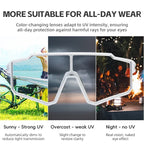 ROCKBROS Cycling Glasses Polarized Photochromic Sunglasses Glasses Cycling Outdoor Sports UV400 MTB Road Women Men Bike Goggles