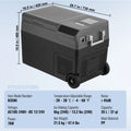 SucceBuy 37QT Portable Car Refrigerator with Ice Making Function 
12 Volt Car Refrigerator Fridge Single Zone Portable Freezer