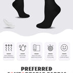 5 Pairs  Compression Socks for Men and Women - 
Breathable Athletic Support for Running, Hiking, and Cycling