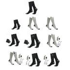 1Pair Winter Heated Socks Anti Slip 
Battery Powered 
Cold-Proof  Heating Warm Long Socks For Outdoor Skiing Hiking