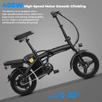 Adult Electric Bike, 20 MPH,    560W Motor,48V Removable Battery,
14inch Folding Maximum 32 Miles,1Year Warranty Ebike