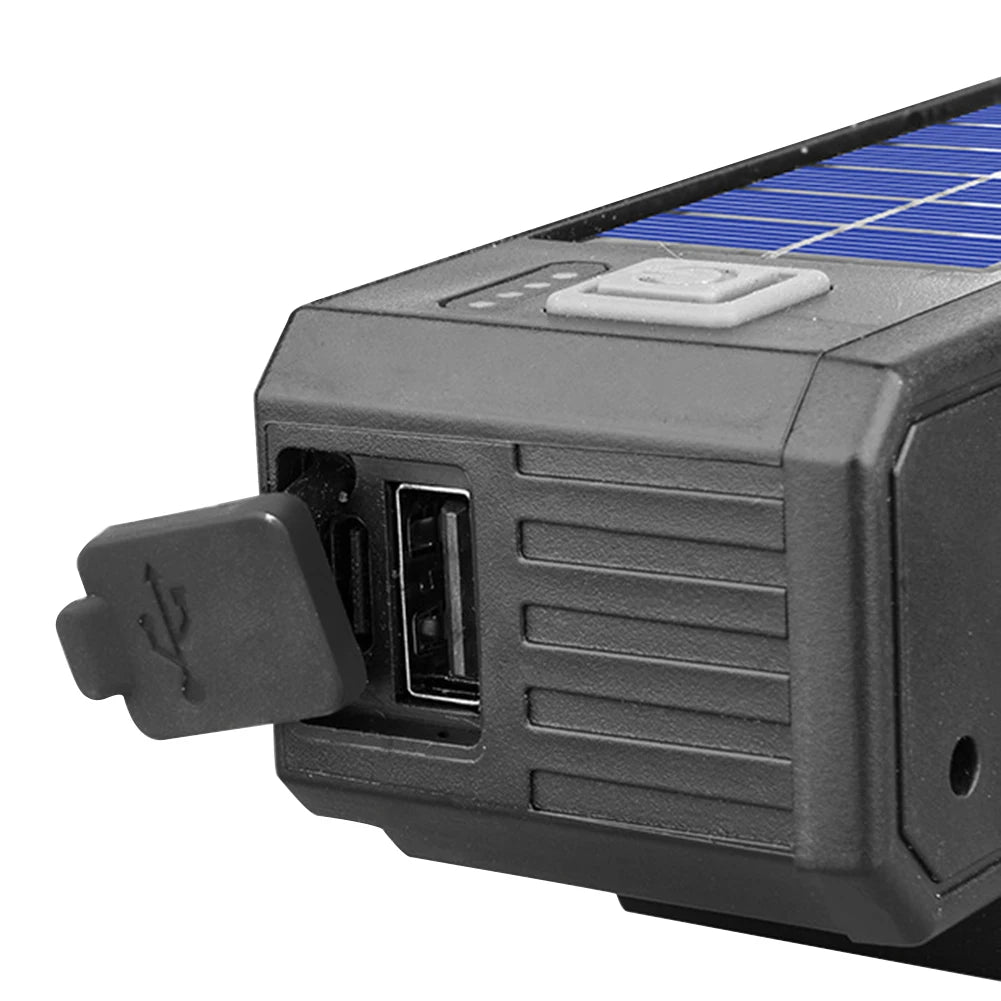 20LED Solar Bicycle Horn 
Light Power Display 
Cycling Safety                   Front Lamp 4000mAh High Brightness
