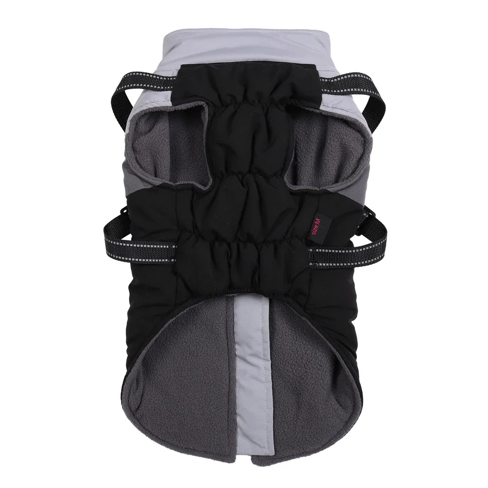 Winter Dog Harness Vest Clothes Puppy Clothing Waterproof Warm Pet Jacket Dog Clothes For Small Dogs Shih Tzu Chihuahua Pug Coat