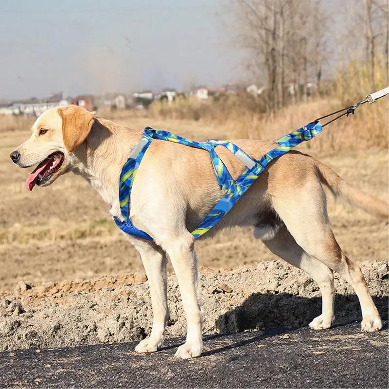 Pet Sledge Harness for Small ,Large Dogs
Reflective  Vest     Weight Pulling Sledding Harnesses Mushing X Back Chest Strap