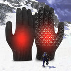 Winter Electric Heated Touch Screen Gloves 
for Outdoor Activities 
like Skiing ,Riding ,Camping and Mountaineering