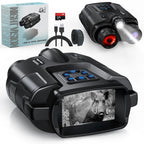 Night Vision Binoculars 4K Infrared 
5000mAH Rechargeable 8X Digital Zoom 600 Meters
Darkness Goggles for Hunting & Surveillance