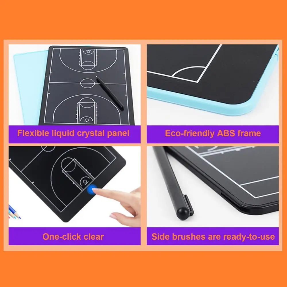 Electronic Coaching Board Basketball Digital LCD  
Soccer Coaching Board With Pen For Football Marker Training