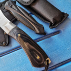 Stainless Steel Axe & Folding Knife Combo Set: 
High-Performance for Outdoor Adventures, Camping & Hiking