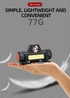 5PCS Rechargeable  LED , USB , Headlamp . 
Strong! 
Magnetic,    Powerful  Super Bright, Waterproof,  for Outdoor Fishing