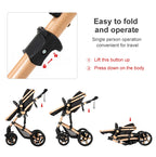 Stroller,Baby stroller,baby accessories,baby cars,Stroller 3 in 1,Convertible Bassinet Push,Light stroller,2 in 1 Baby Stroller,