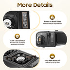 Butane Gas Camping Stove 
Dual Burner Portable Outdoor Grill for Picnic Hiking Trekkin