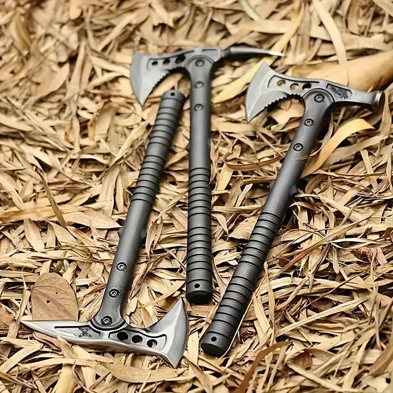 An outdoor tool.  Demon Axe, , 
Hack Axe, Camping Multipurpose Axe, suitable for lumberjacks, a must for outdoor work