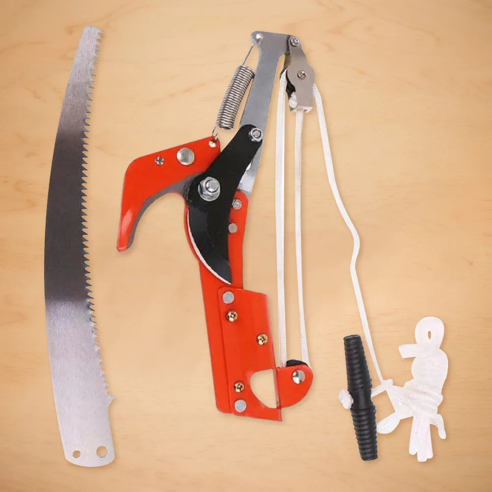 High Altitude Three Pulley Pruning Scissors 
Harvester Clipper--- Branches Cutter--- Garden Shears Saw for Plant Twig Vine