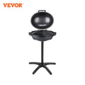 VEVOR Indoor/Outdoor Electric Grill, 1800W Electric BBQ Grill & 
2 Zone Grilling Surface Adjustable Temperature for Party Camping