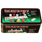 200Pcs Texas Poker Chips With Box Professional Card Games Counting Casino Poker Game Set Chip Cloth Playing Cards Gambling Games