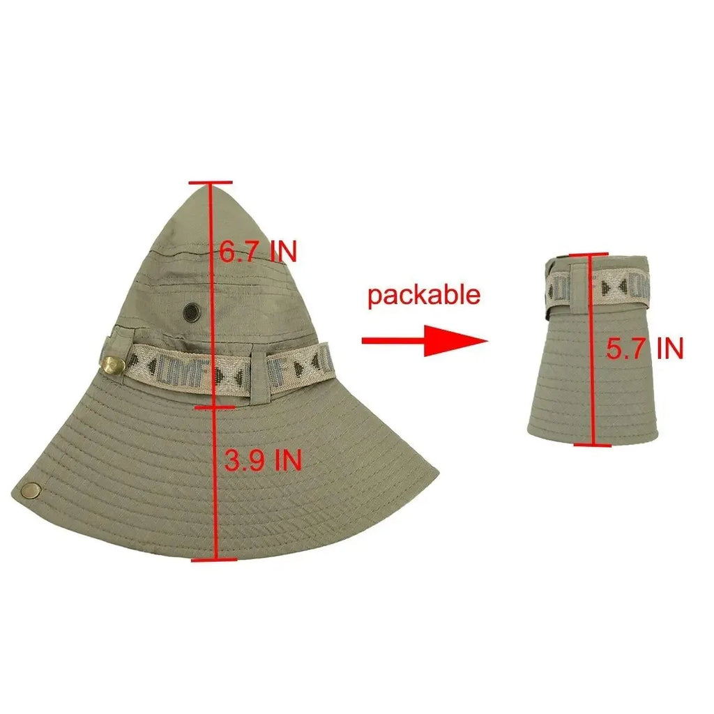 Sun shading hat, with chin strap