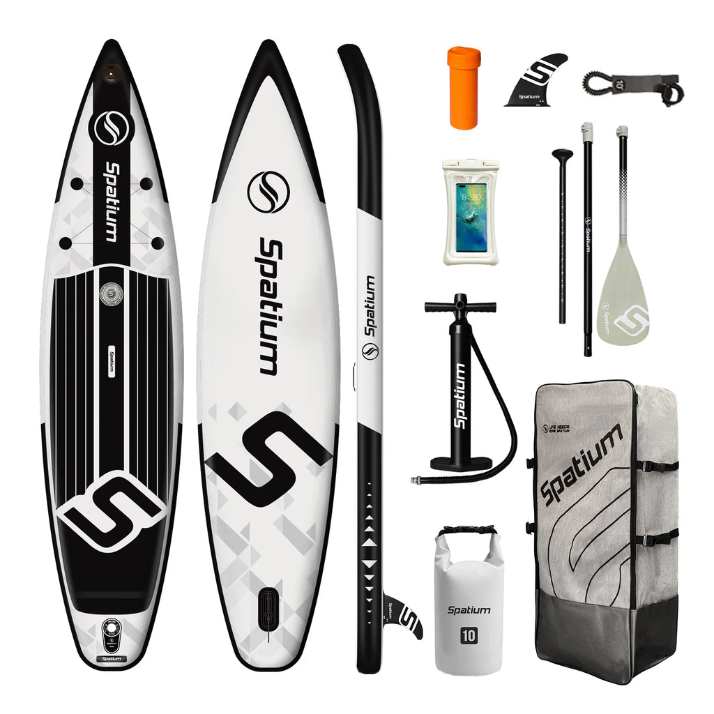 Spatium Inflatable Paddle Board Touring Portable Water Sports 
Air Inflatable Anti-Skid Surfing Board Equipped With Backpack