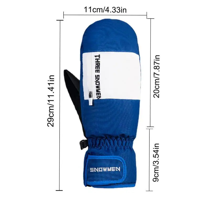 Winter Warm Ski Gloves , Cycling , Mittens  Waterproof,  Snowboard , Female / Male