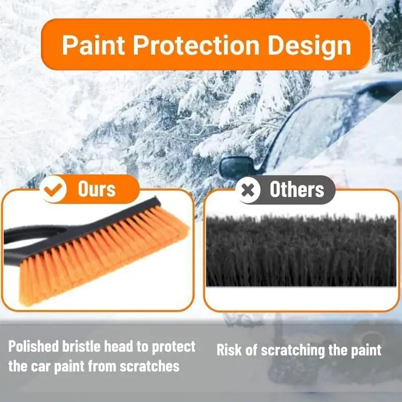 Ice Scrapers For Car Windshield Aluminum 
Detachable Snow Brush Heavy Duty Snow Scraper Ergonomic Car Accessories