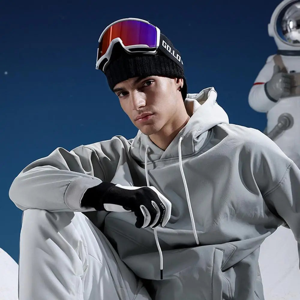 Knit Beanie Winter Beanie Outdoor Warm Hat Comfortable Ear Protection Winter Hat Knit Caps Breathable For Ski Hiking Running