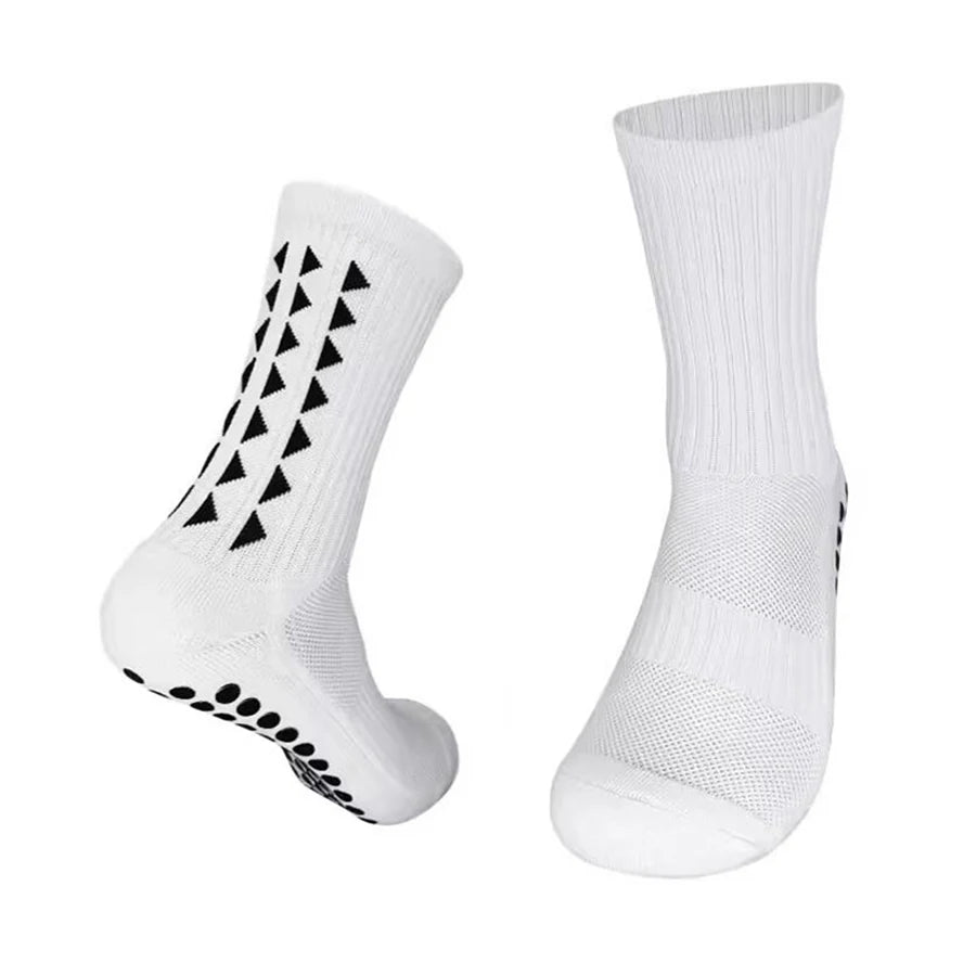 6 Pairs men / women football grip socks 
towel bottom , sport rugby, soccer