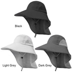 Summer 12CM Large Brim Sun Hat . 
Men Women Breathable Fishing Cap
Sun UV Protection Mesh Fisherman Hiking, Beach