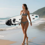 Portable Inflatable Stand Up Paddle Board 10'6"×32"×6",
 Premium PVC, Full Kit for Adults/Youth